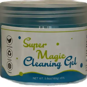 160g Car Dust Dirt Cleaning Gel, 1 Count Multifunctional Car Cleaning Gel, Air Vent Outlet Clean Mud Remover, Car Interior Cleaning Tool for Daily