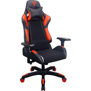 Series Gaming Chair Ergonomic Outlast Cooling Technology High Back Racing Style Computer Chair Adjustable Armrests Mesh and PU Leather with Lumbar and Headrest Pillow, RedComputer chair home office chair gaming gaming chair reclining chair comfor