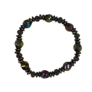 Hematite magnet bracelet