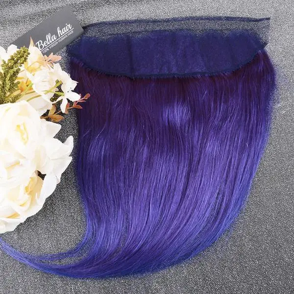 Blue Color Frontal