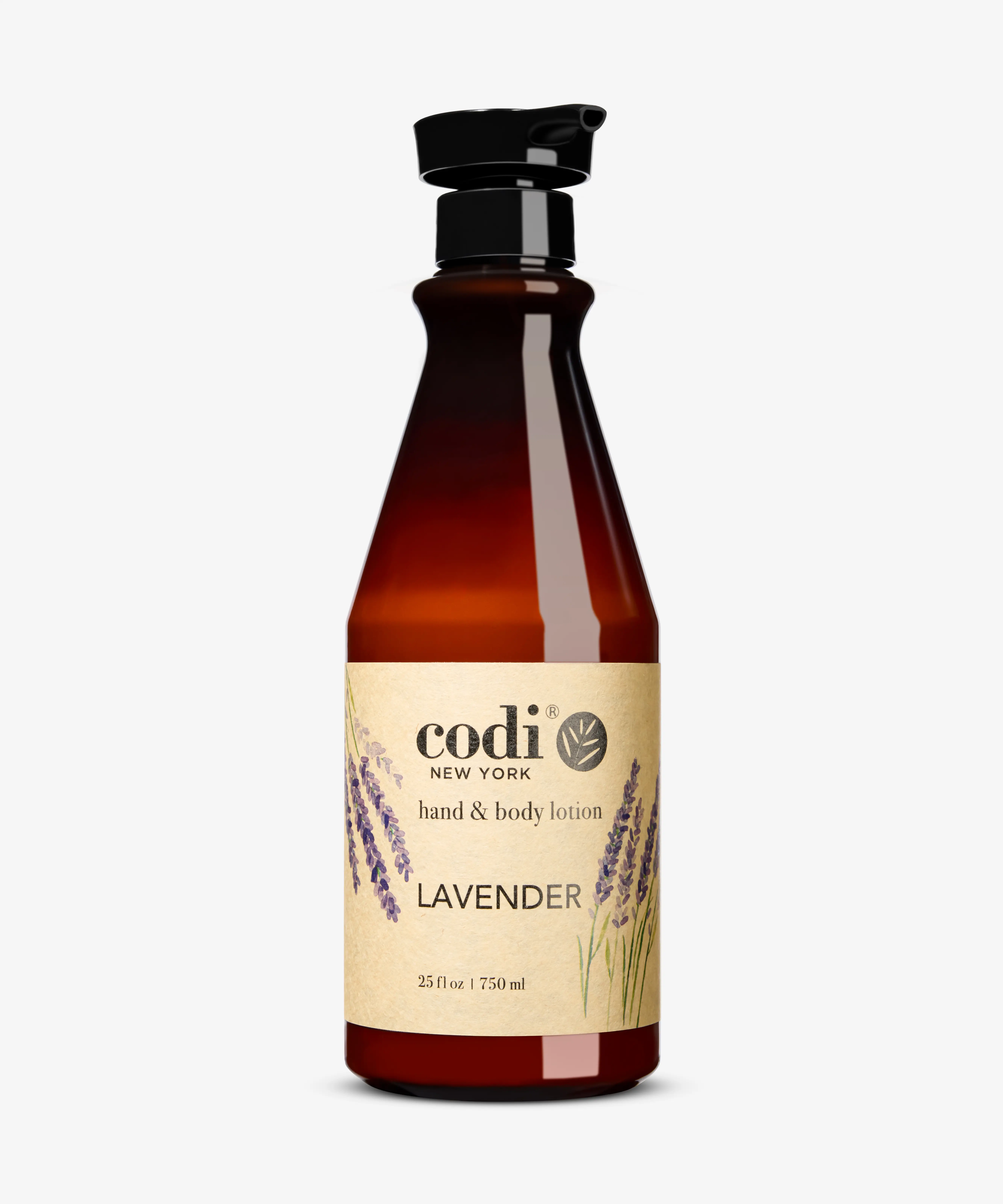 Korean Lavender Hand & Body Moisturizing Lotion (750 ml) - Nourishing Botanical Formula, Unisex Gentle Daily Care, Natural Extracts, Aromatherapy, Smooth Skin, Regular Edition