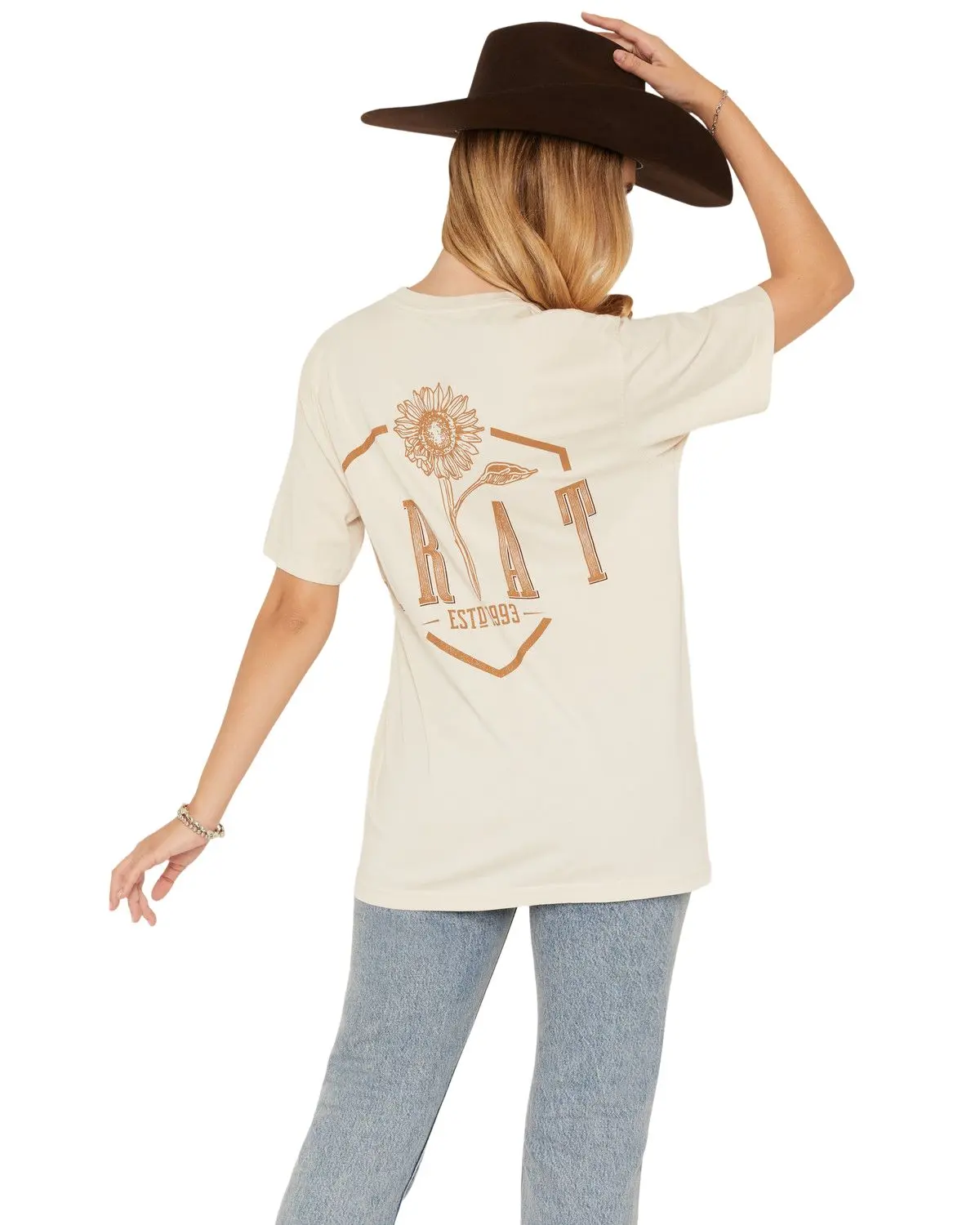 Ariat Women's Women'S Boot Barn Sunflower Logo Short Sleeve Graphic Tee - 10078873