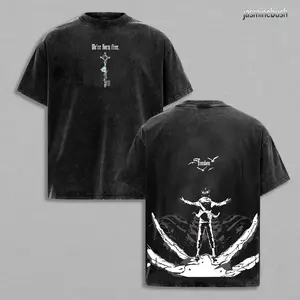 The Key to Freedom – Attack on Titan Vintage Washed Oversize Anime Tee