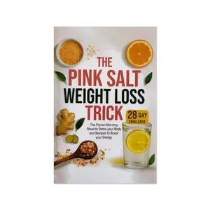 Healthy Book with Record Function, Core Focus on Salt Weight Loss Method, 28-Day Challenge Plan, Boost Metabolism and Energy