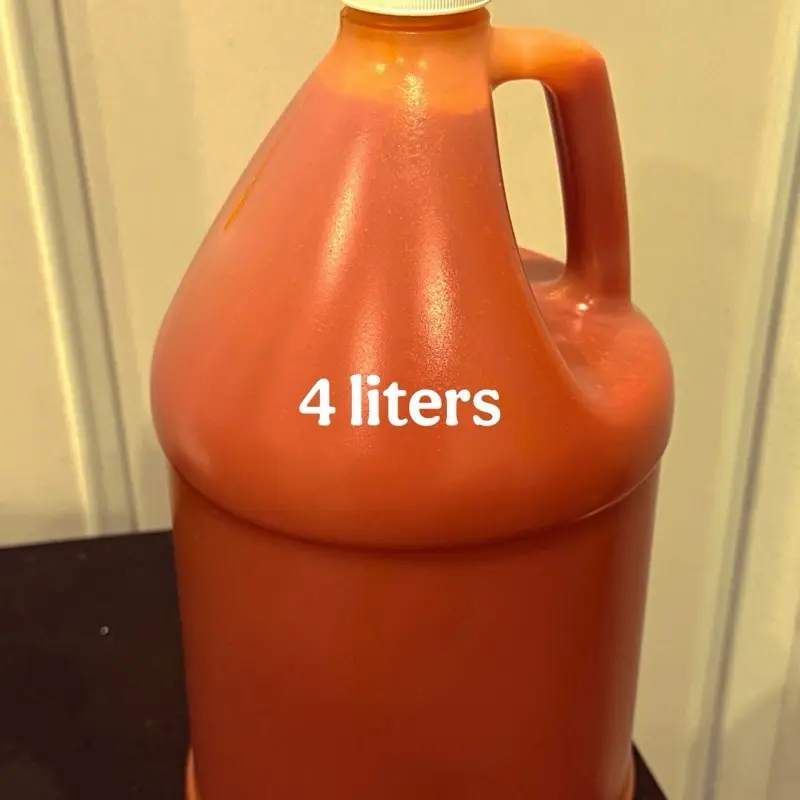 Original Igbo Palm-oil (Red oil) from Nigeria. 4 liters No mixing color. Originally from anambra Nigeria.