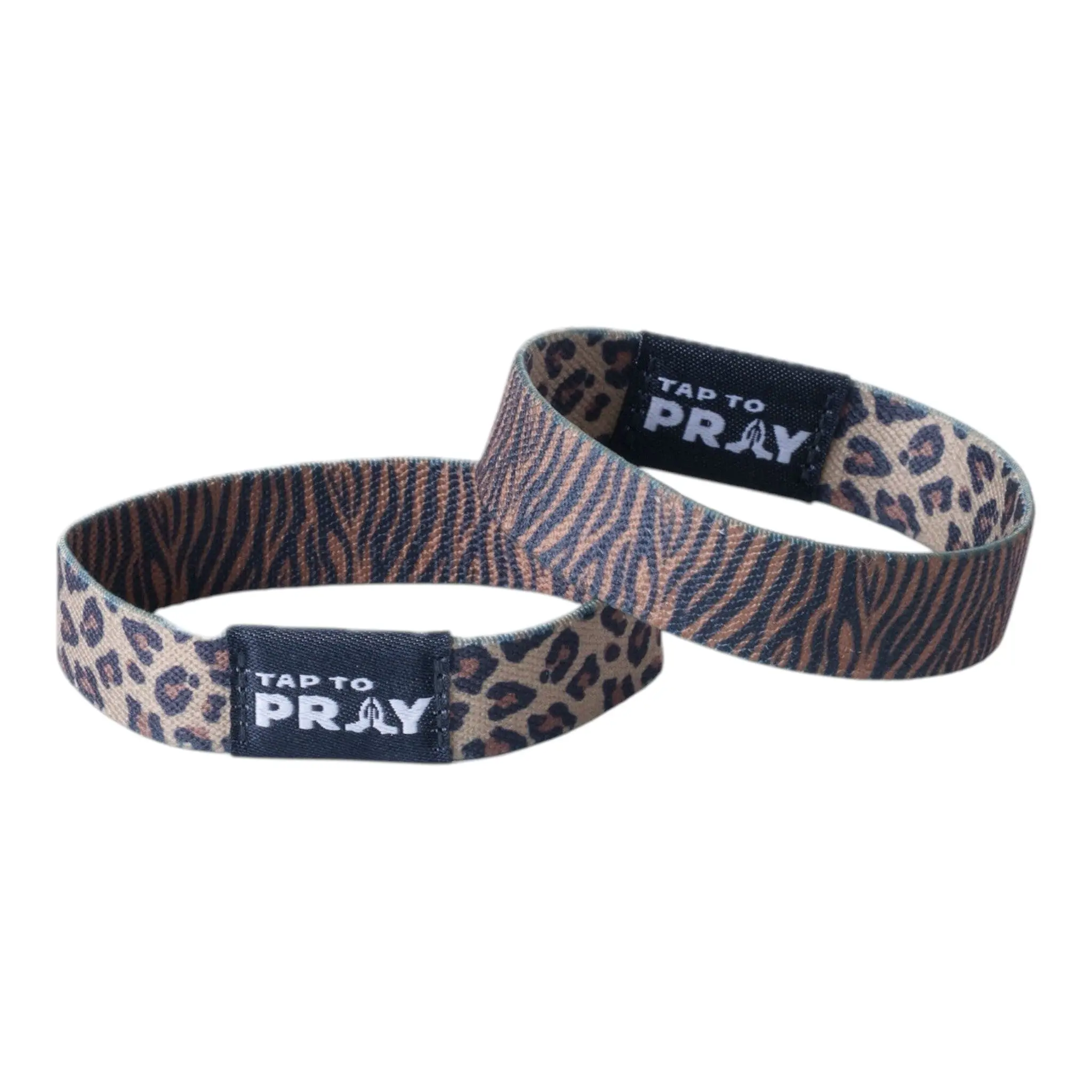 Tap To Pray® Wristband – Safari Leopard Tap To Pray® Wristband – Safari Leopard