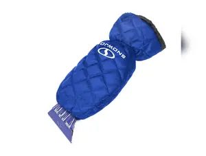 Snow Joe SJEG02M Polar Fleece Lined Mitt W/ Built-In Heavy-Duty Ice Scraper | Waterproof