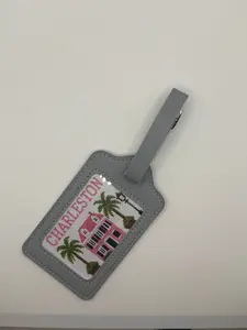 Charleston - Luggage Tag Sized - 18 Mesh 6x6 - Needlepoint Canvas