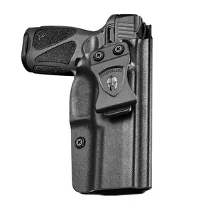 WARRIORLAND Taurus G3 Holster, IWB Kydex Holster Fits: Taurus G3 / G3 Toro / G3 - Not Fit G3X & G3XL, Inside Waistband Concealed Carry, Adj. Cant & 'Posi-Click' Retention, Right Hand Belt Clip Lifetime Warranty