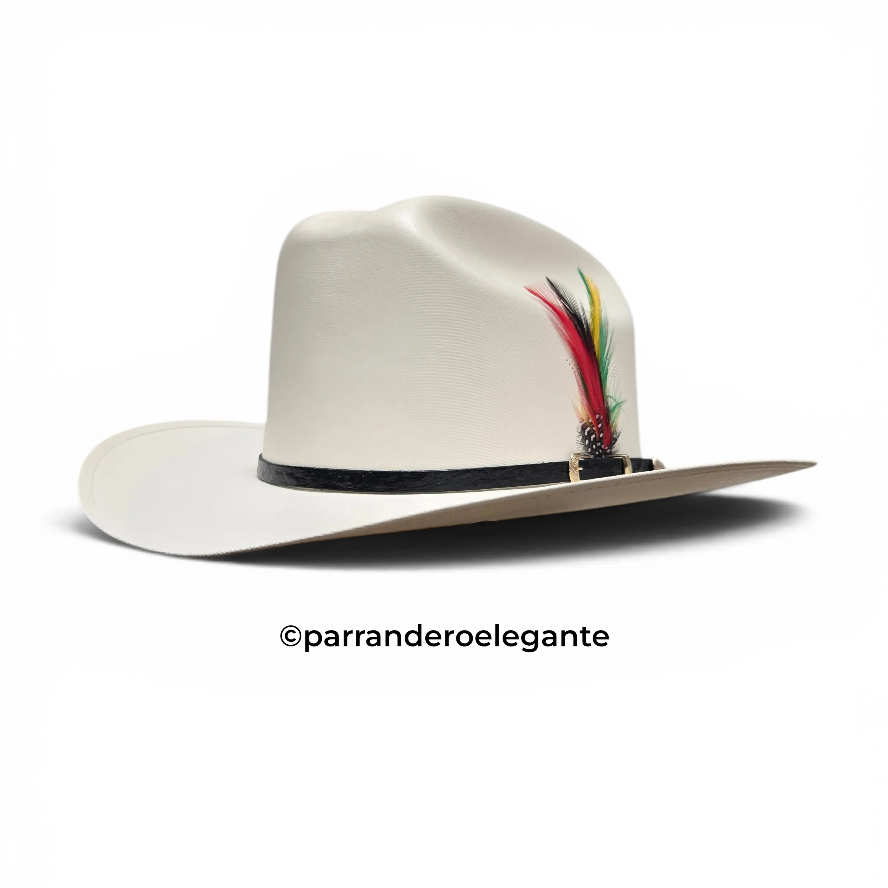 White Diamond Sinaloa San Judas Sombrero Telar Hat