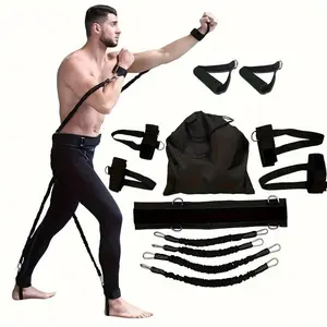 Resistance Boxing Training Set, Home Use Karate & Muay Thai Training, Strength Fitness Equipment, Ideal for Workout