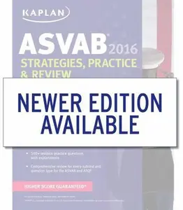 USED-Kaplan ASVAB 2016 Strategies, Practice, and Review with 4 Practice Tests: Book + Online (Kaplan Test Prep) by Kaplan (Paperback)
