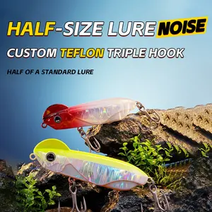 5 Pieces Artificial Fishing Lure Set - Tungsten Weighted Pencil, Sharp Treble Hooks Fishing Tackle, Suitable for Bass, Trout, Walleye, Big Fish, Pike, Bluefish, Freshwater and Saltwater.