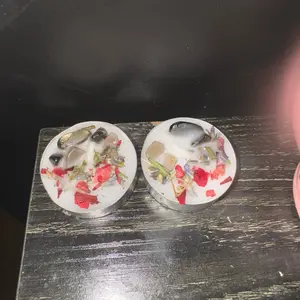Self Healing Tea Candles - Meditation Essential Oil with Natural Ingredients in Glass Candles for Relaxation and Mindfulness