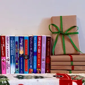 2025 Book Advent Calendar for Adults - Holiday Gift with Multicolor Paperback Books for Romance, Crime, Young Adult, and Fantasy Genres