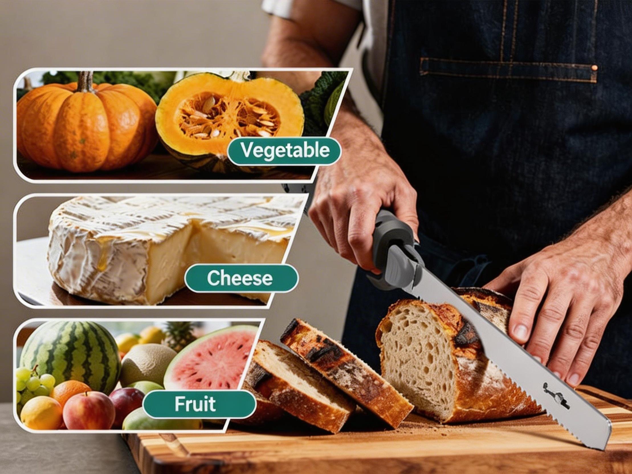 Dual-use electric slicer, rechargeable kitchen lithium battery high-carbon steel, slices bread, bones, outdoor electric fish knife, camping