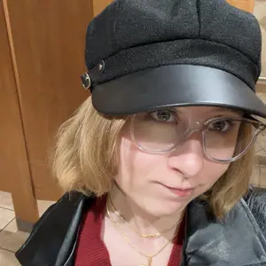 Versatile Fashion Vintage Octagonal Hat, PU Leather Beret, Y2K Metal Buckle Design, Perfect for Parties & Photography