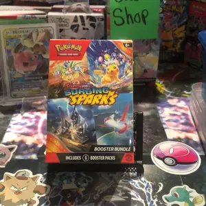 Pokémon Surging Sparks Booster Bundle Rip Live Includes 6 Booster Packs for Trading Card Game