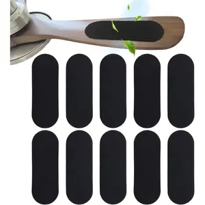10 Pack Activated Carbon Adhesive Ceiling Fan Blade Filters, Universal Air Filter Pads for Home Office, Fit Most Fan Blades, Reduce Household Contaminants Odors & Pet Dander
