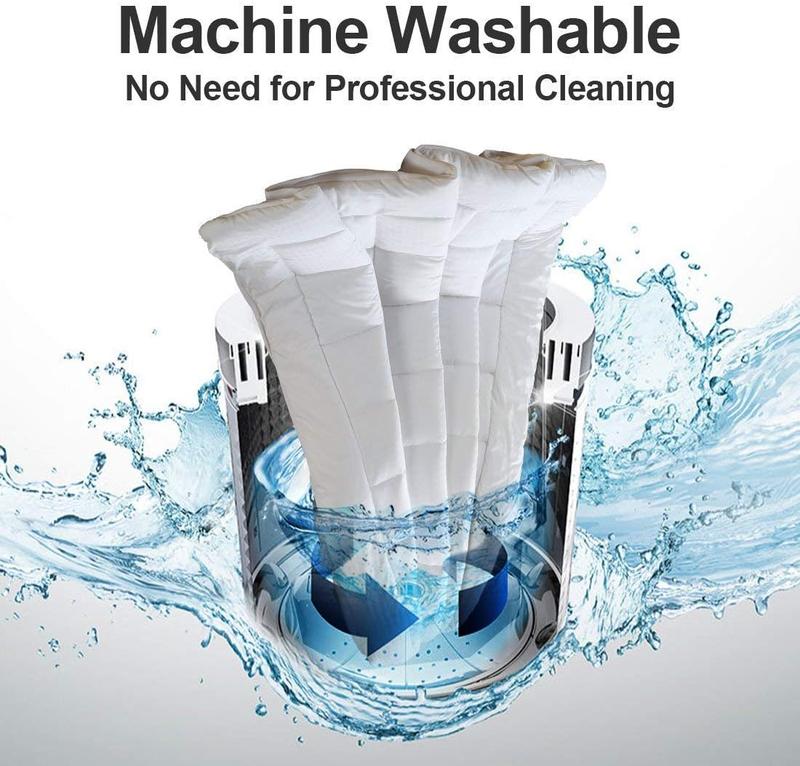 Extra Thick Mattress Topper 1000 GSM Down Alternative Plush Pad – Breathable Quilted Microfiber, Cooling & Back Pain Relief, 360° Deep Pocket (8–21”), Non-Slip, Machine Washable, Twin Full Queen King