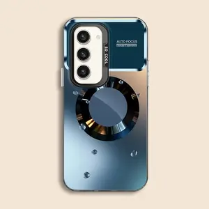 Suitable for [Galaxy S23+ 5g] New high-end water drop magnetic IMD mobile phone case New business simple soft silicone mobile phone case with magnetic function Affordable price Anti-drop and anti-fingerprint 995