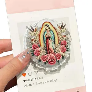 Christian Phone Grip for MagSafe with Expanding Kickstand,Comfortable One-Touch Holding,Kickstand for Hands-Free Viewing