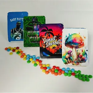 50/100 Pack 3D Laser Printed Decorative Gift Bags for Holiday & Birthday Gift Wrapping |   Party Supplies