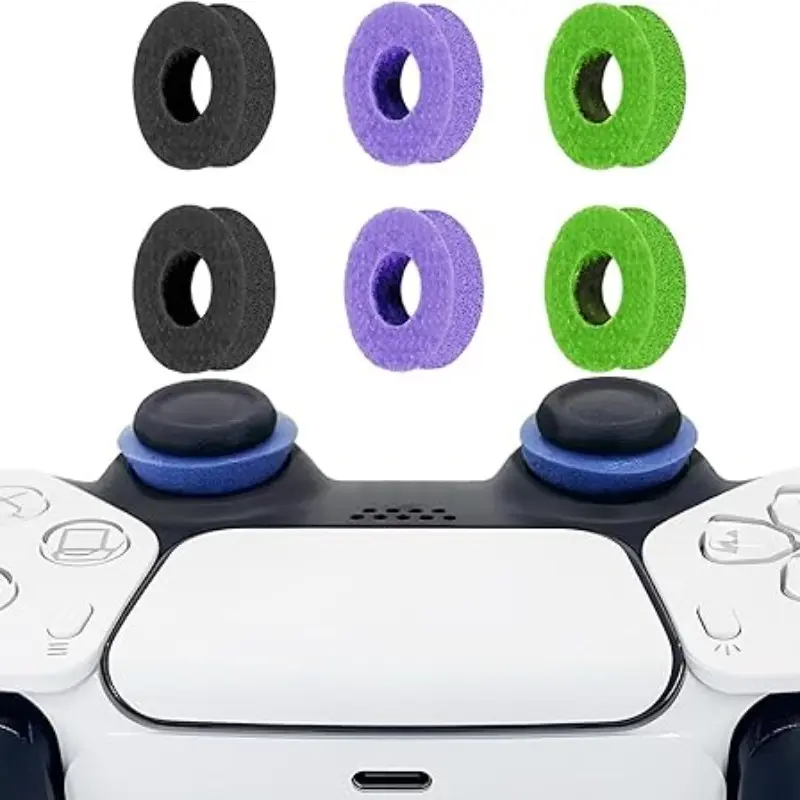 Six-Pack Precision Rings Aim Assist Motion Control for Ps4, Ps5, Xbox One, Switch Pro, Scuf Controllers, Gaming Controller, Console Controller Accessories, // Colors