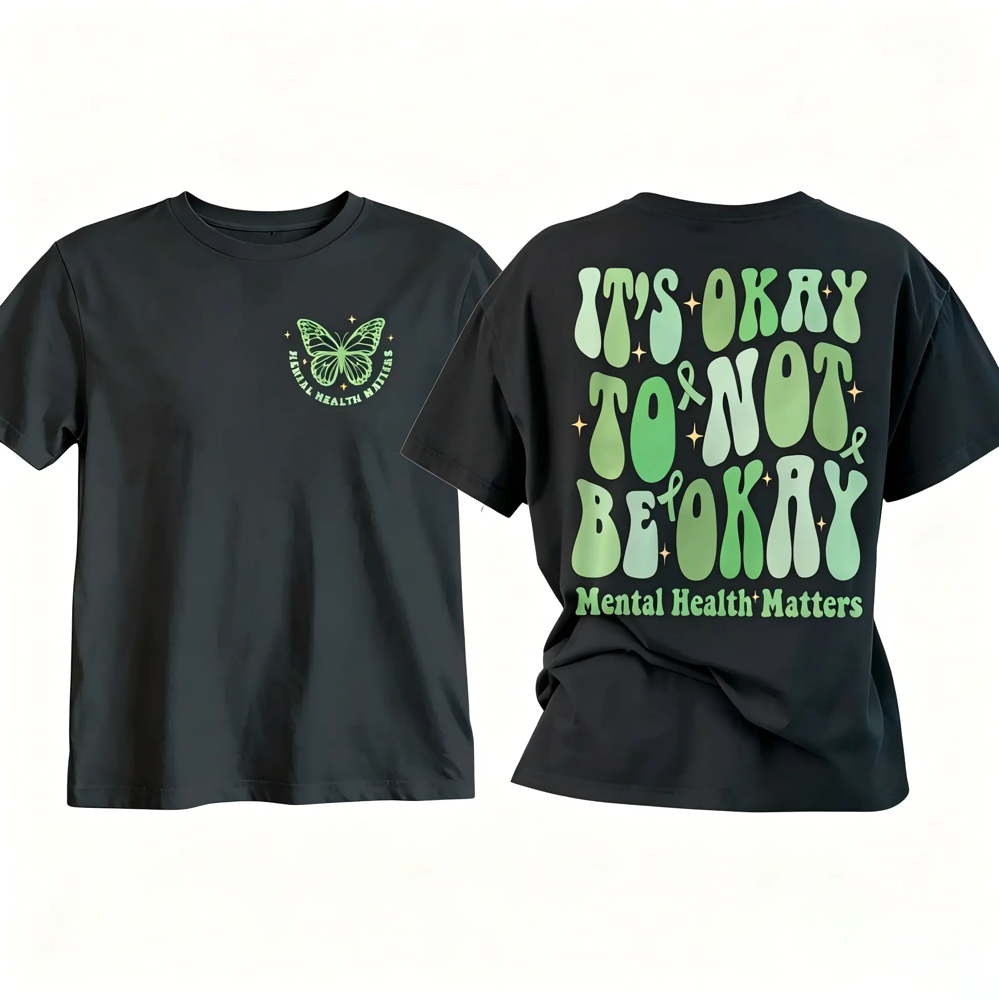It's Okay To Not Be Okay Shirt Mental Health Awareness Shirt Mental Health Matters Inspirational Shirts Anxiety Shirt