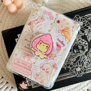 Magnetic Strawberry Matcha Kindle Grip, Cute Frog Kindle Holder, Kindle Accessories, Bookish Gifts for Bookworms, Booktok, Bookish Merch