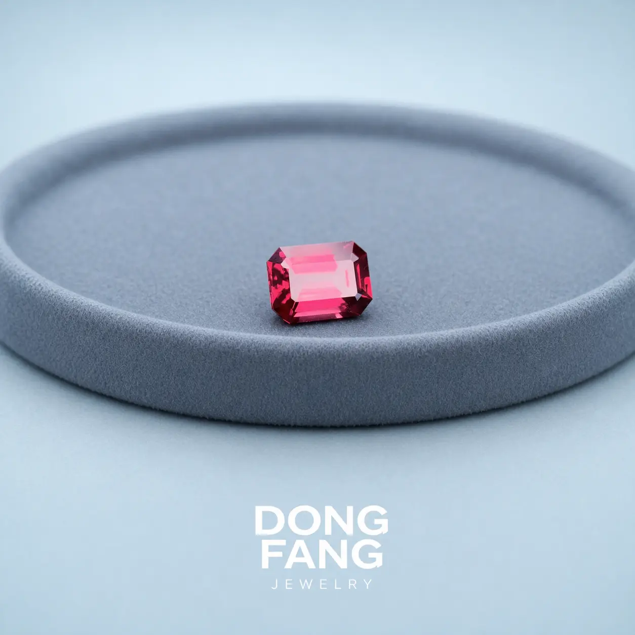 ZZZ 2.199ct Natural Flawless Octagon Shape Pyrope Garnet