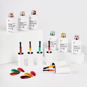 [RUBY VIBE CO] Amber Frost Jelly Gel Color Set | Warm Sheer Gloss Finish