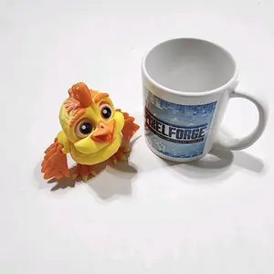 Flexi Factory 3D Printed Articulated Baby Chicken