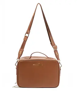 Aven Travel Train Case - Caramel