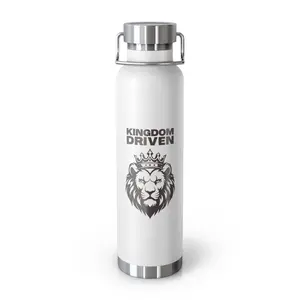 Kingdom Driven Insulated Water Bottle - Copper Vacuum 22oz Drinkware Flasks