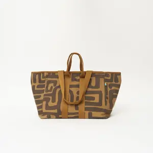 Utility Tote - Mocha Kuba