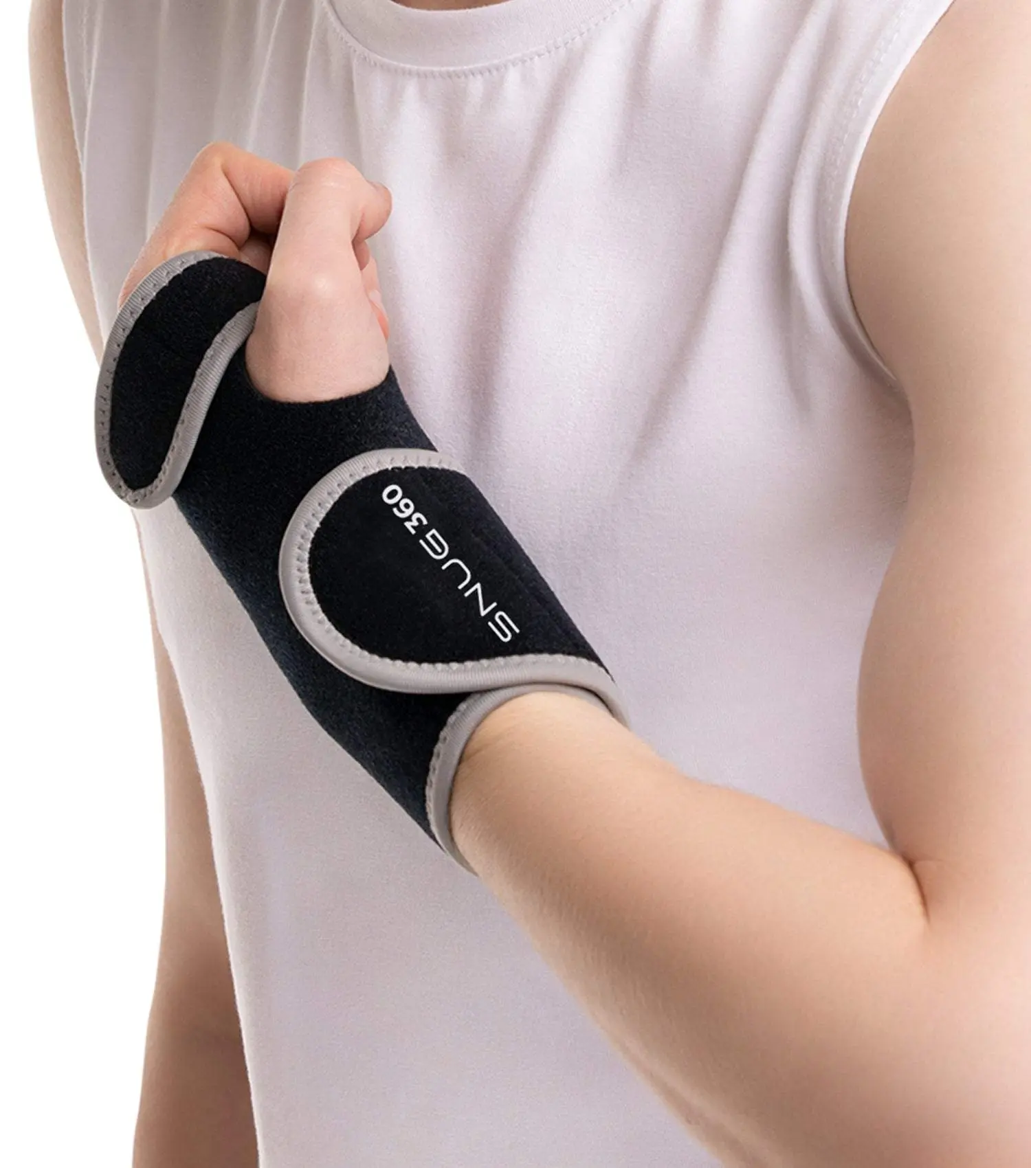 SNUG360 Wrist Brace for Adults - Healthcare Brace with Removable Stable Support, Adjustable Strap for Athletic Wrist Pain, Carpal Tunnel, Post-Cast Recovery