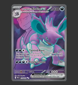 Team Rocket's Nidoking ex 216/182 - SV10 - Destined Rivals