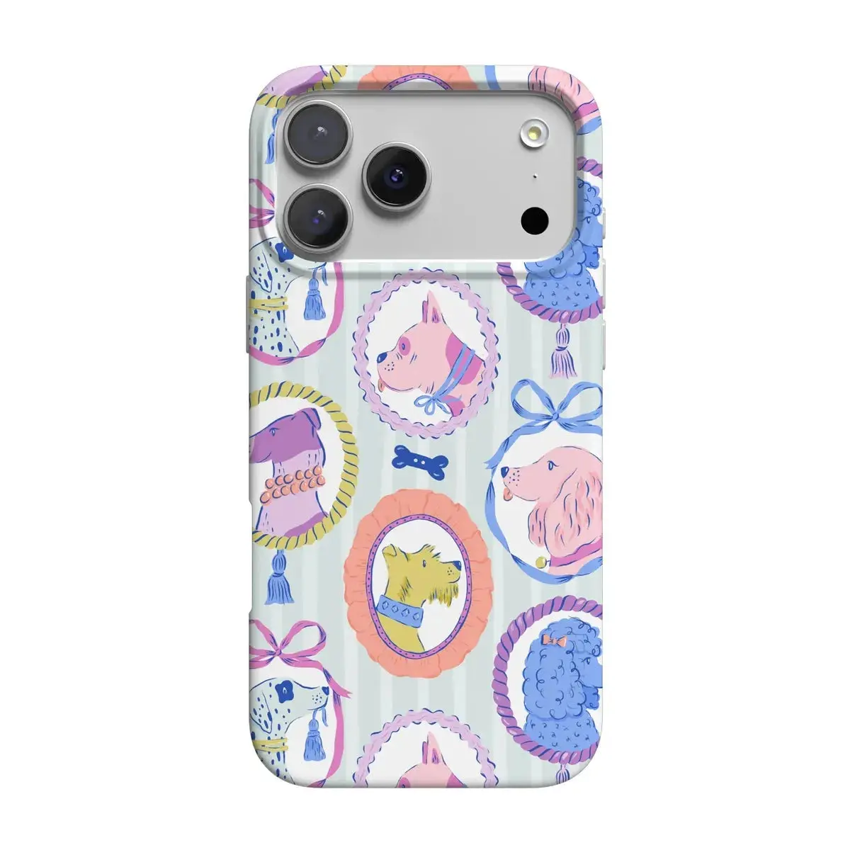 Casely iPhone 17 Pro Max Case | Chateau Pups | French Dog | Compatible with MagSafe | Classic Ultra Thin Design