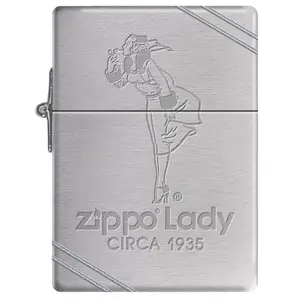 Zippo Manufacturing  2019 1935 Replica Slashes-Lady Circa 1935 Lighter