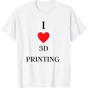 I Love 3D Printing 3D Printer Gifts Gifts for Creators T-Shirt