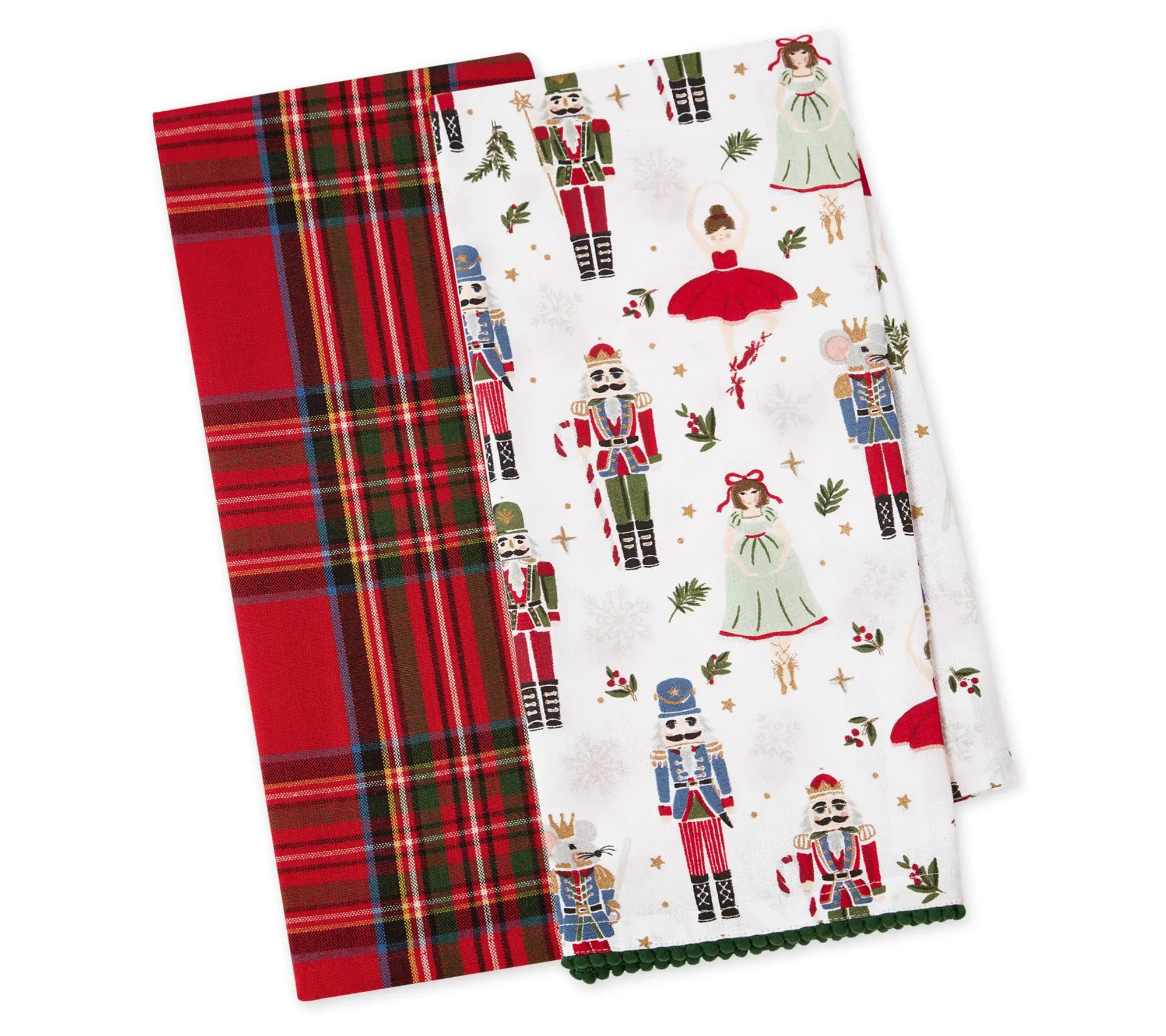Design Imports Set of 2 Christmas Dance Kitchen Towels Design Imports Set of 2 Christmas Dance Kitchen Towels