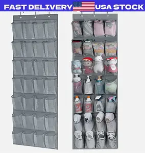 Over Door Shoe Organizer Rack Hanging Storage Holder Hanger Bag Closet 28 Pocket