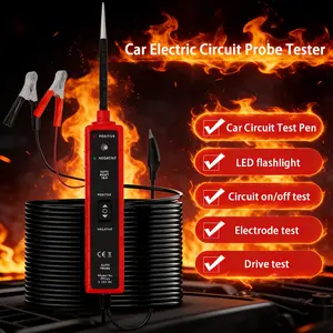 6-24V Power Short Circuit Probe Tester, Power Circuit Probe Tester, Diagnostic Repair Tool, Test Light Continuity/Voltage Polarity Dynamic Circuit Tester