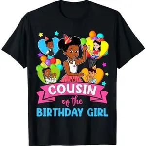 Cousin Gracie's Corner Birthday Dolls Cute Party Gift T-Shirt