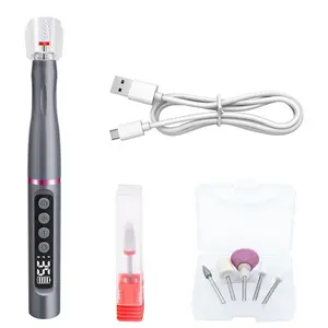 Cordless Nail Drill with Bits – Rechargeable Electric Nail File for Acrylic & Gel Polish