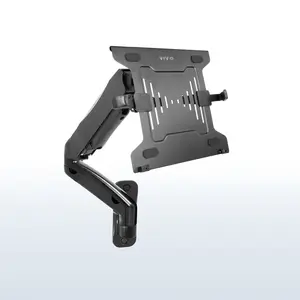 Pneumatic Arm Single Laptop Wall Mount