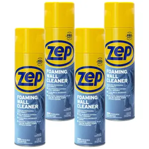 Zep Foaming Wall Cleaner - Buy 4 & Save Bundle (18 oz Each) Zep Foaming Wall Cleaner - Buy 4 & Save Bundle (18 oz Each)