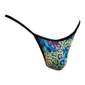 Daniel Alexander Leopard Print G-String for Men - Bold, Stylish, and Designed for All-Day Comfort Fabric Menswear