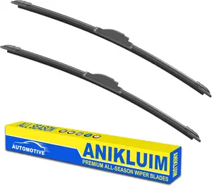 OEM Quality " + " Premium AllSeasons Durable Stable and Quiet Windshield Wiper BladesJ Hook Wipers(Set of )